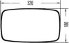 MERCE 0008100016 Outside Mirror
